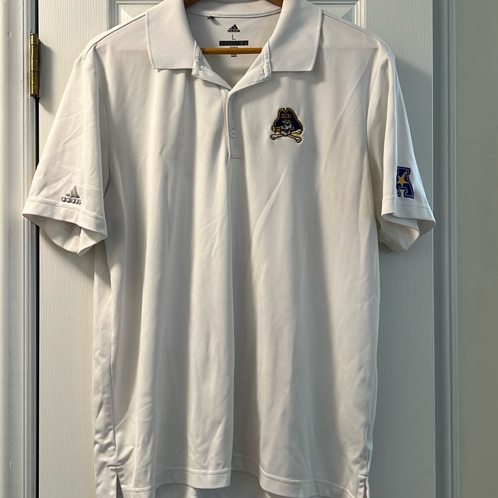 Men’s ECU golf Adidas shirt